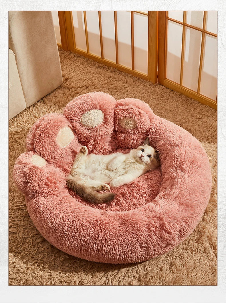 Cama para Cães e Gatos - Sofá Macio, Lavável e Confortável, Ideal para Filhotes, Cães Pequenos e Médios, Acessórios Quentes e Pelúcia