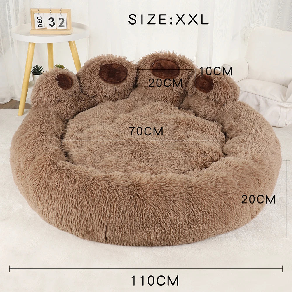 Cama para Cães e Gatos - Sofá Macio, Lavável e Confortável, Ideal para Filhotes, Cães Pequenos e Médios, Acessórios Quentes e Pelúcia