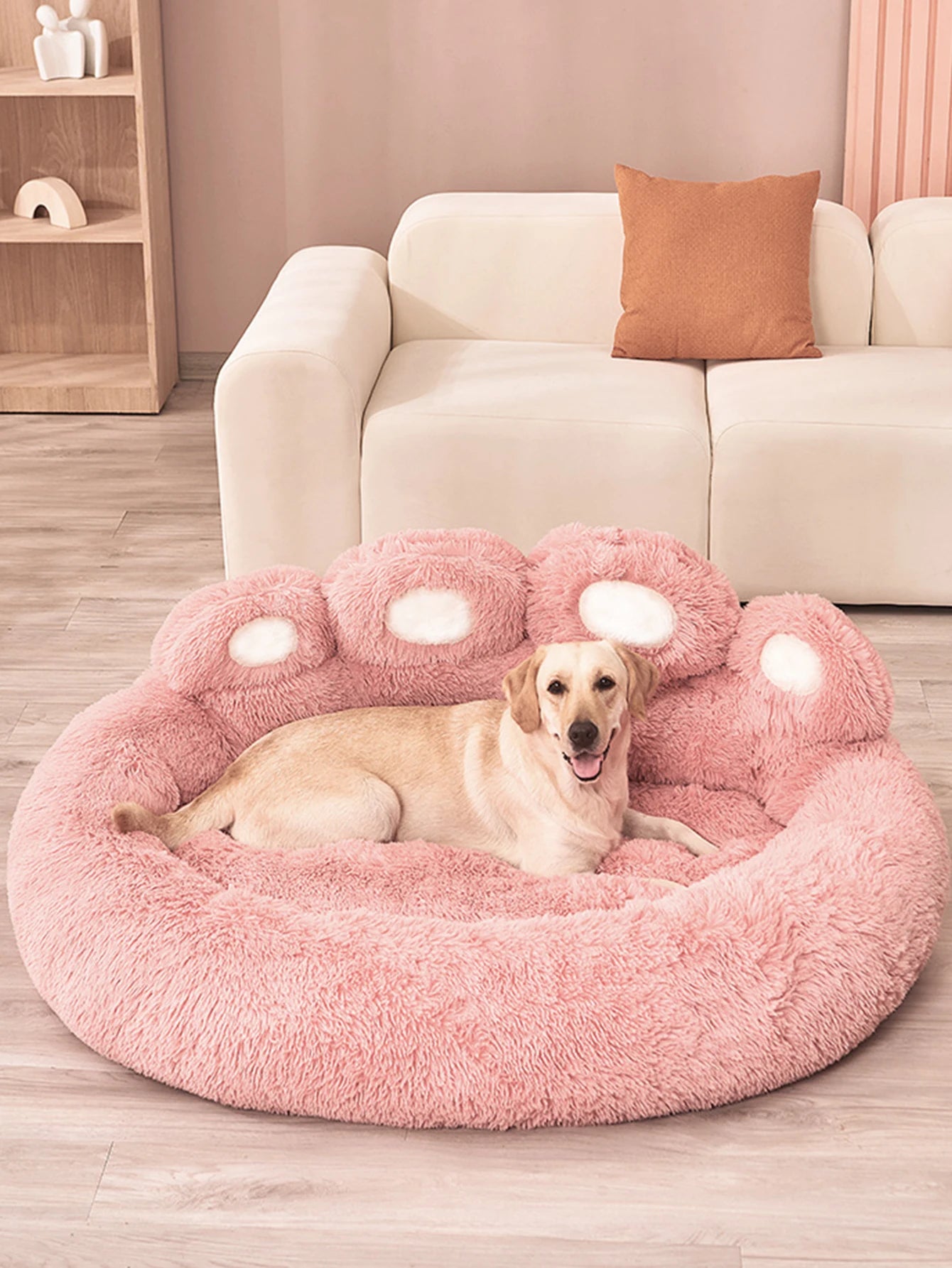 Cama para Cães e Gatos - Sofá Macio, Lavável e Confortável, Ideal para Filhotes, Cães Pequenos e Médios, Acessórios Quentes e Pelúcia